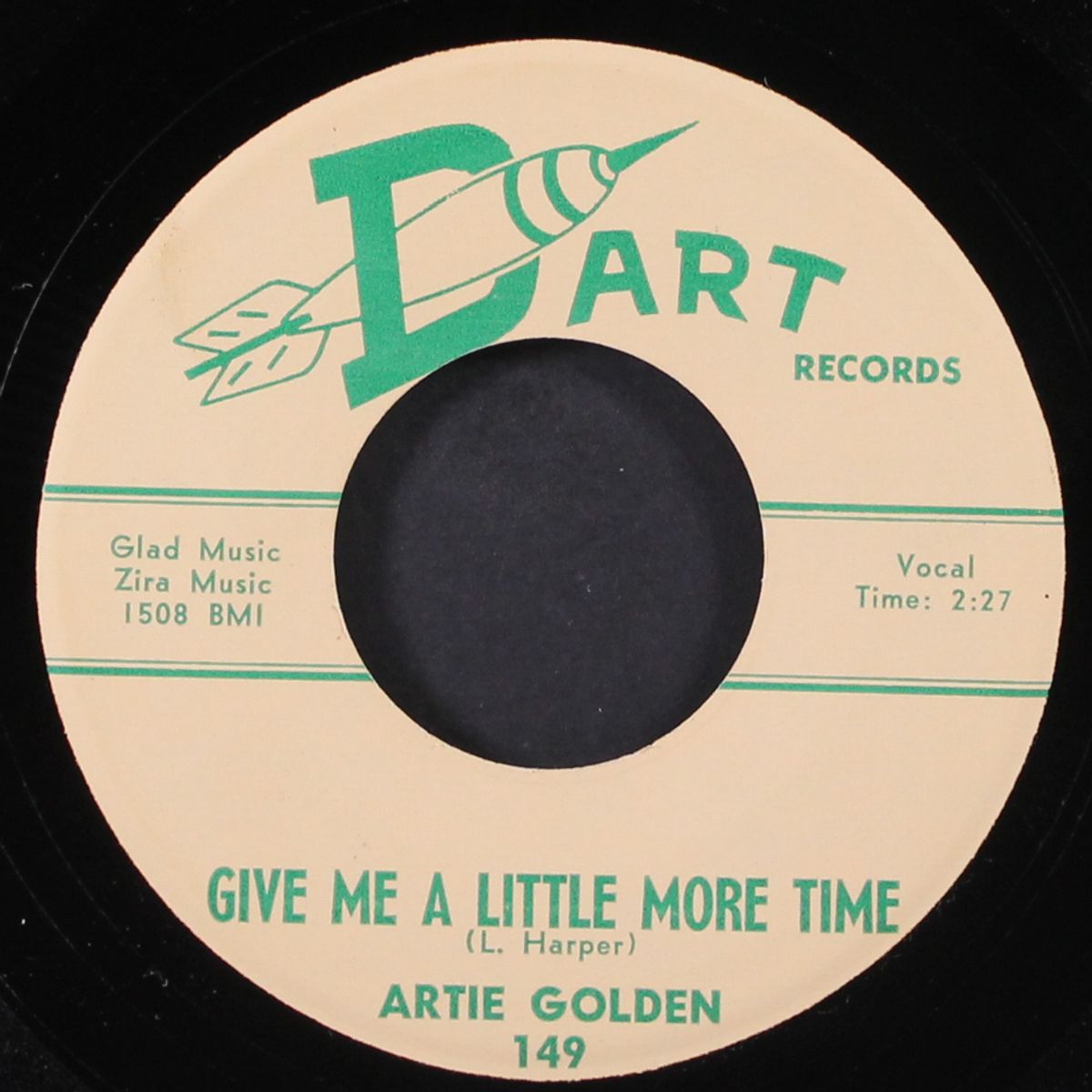 give me a little more time / someday my baby by ARTIE GOLDEN