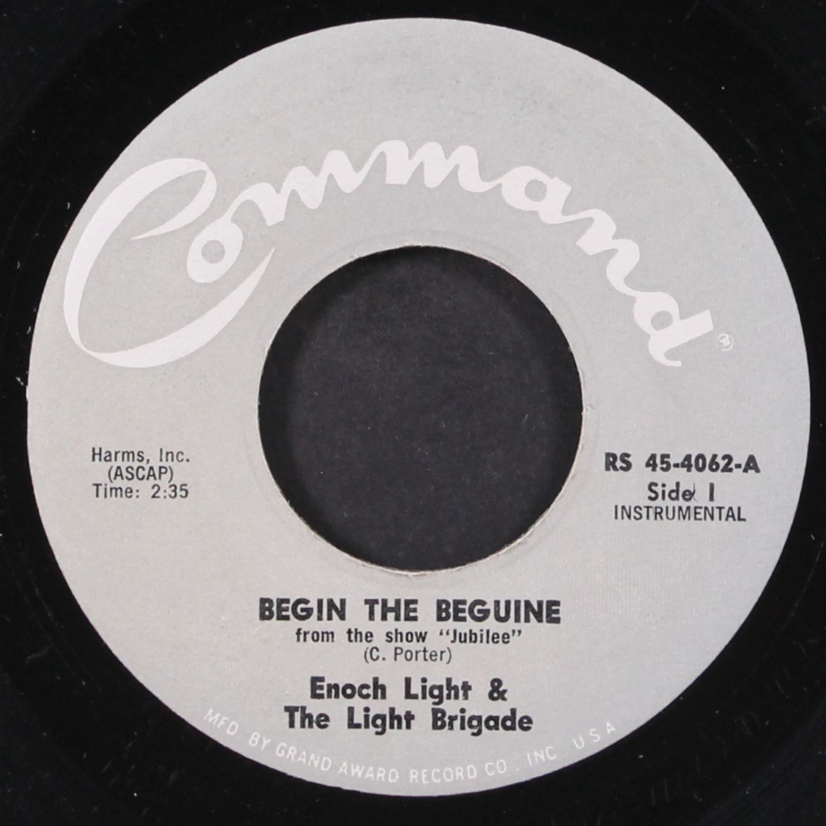 begin the beguine by ENOCH LIGHT