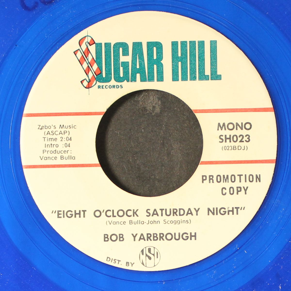 eight o'clock saturday night / mono by BOB YARBROUGH
