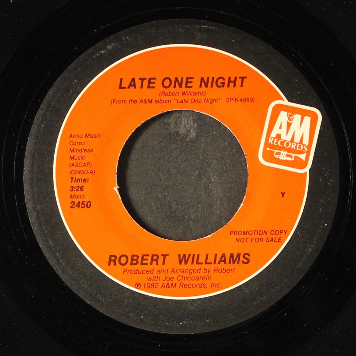 late one night / mono by ROBERT WILLIAMS
