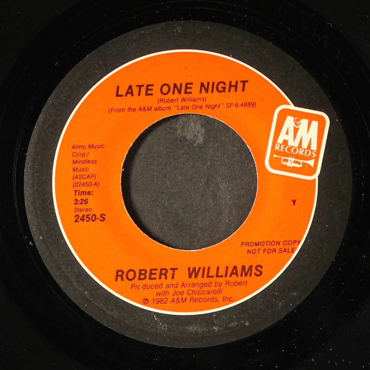 late one night / mono by ROBERT WILLIAMS
