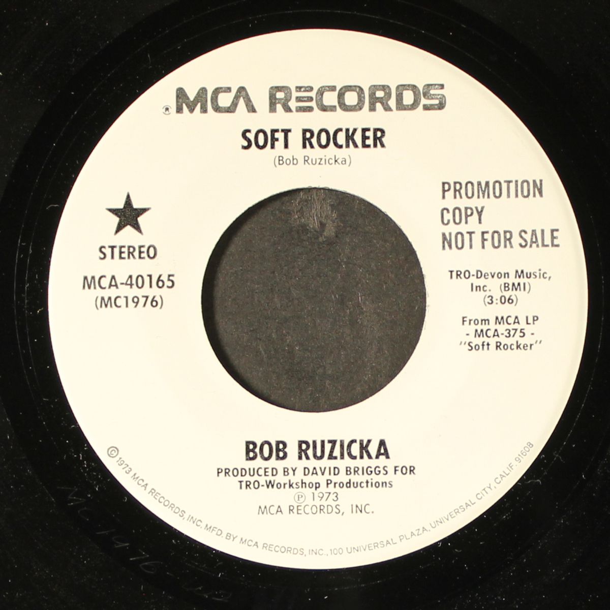 soft rocker / mono by BOB RUZICKA