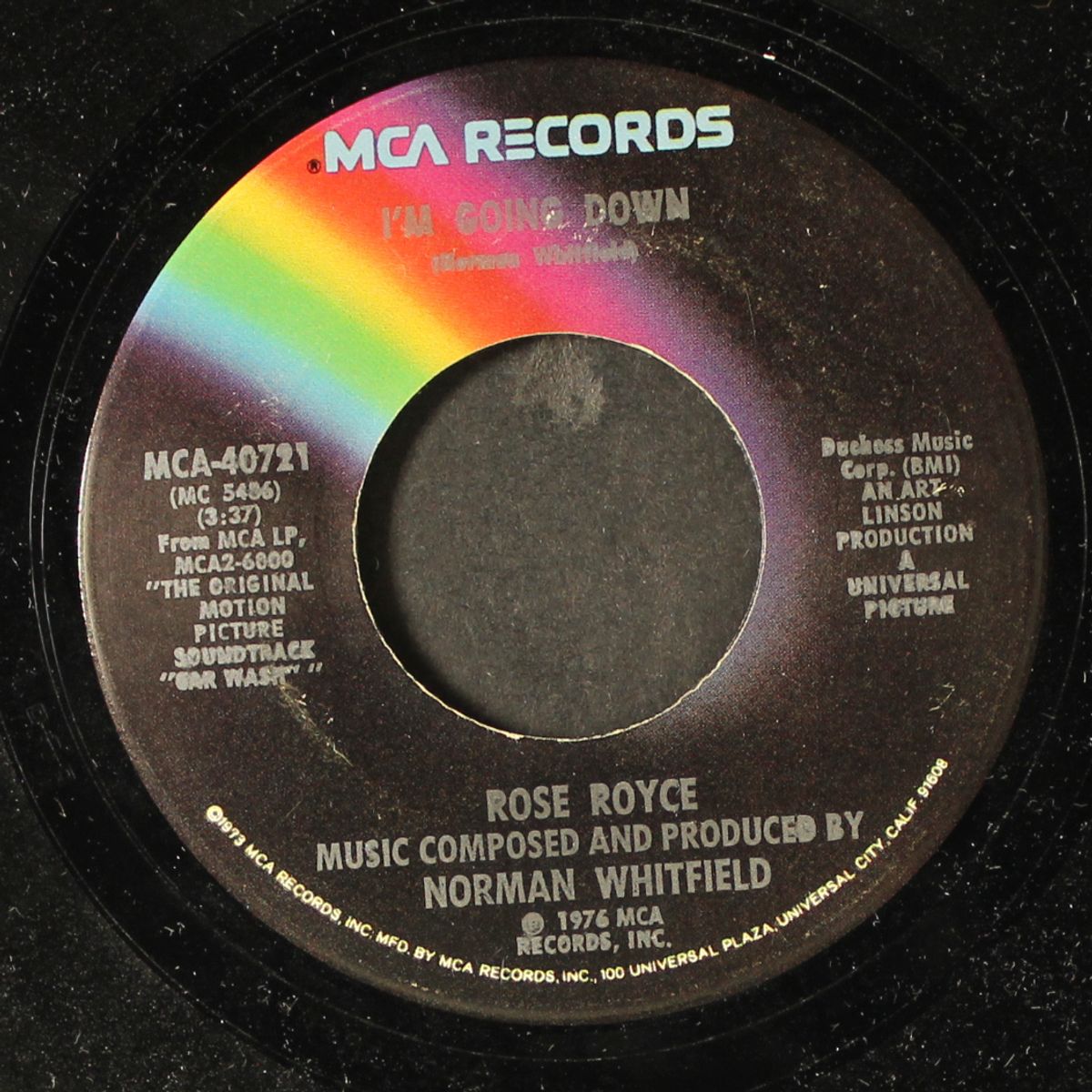 i'm going down / yo yo by ROSE ROYCE