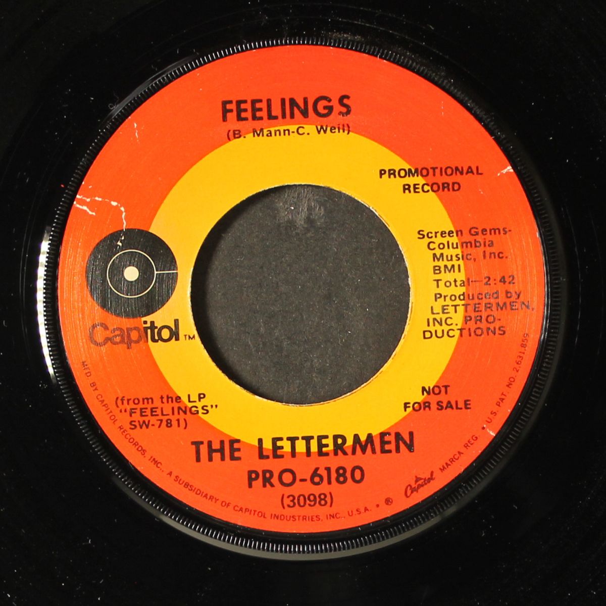 feelings / same by LETTERMEN