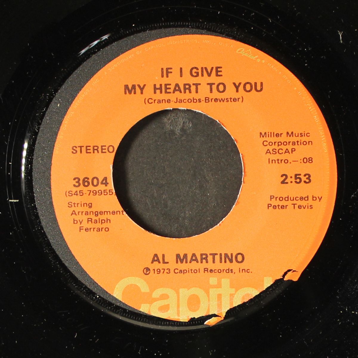 hey mama / if i give my heart to you by AL MARTINO