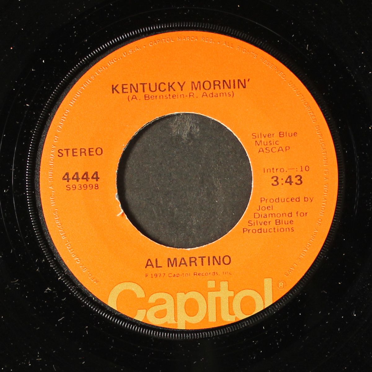 kentucky mornin' / sweet marjorene by AL MARTINO