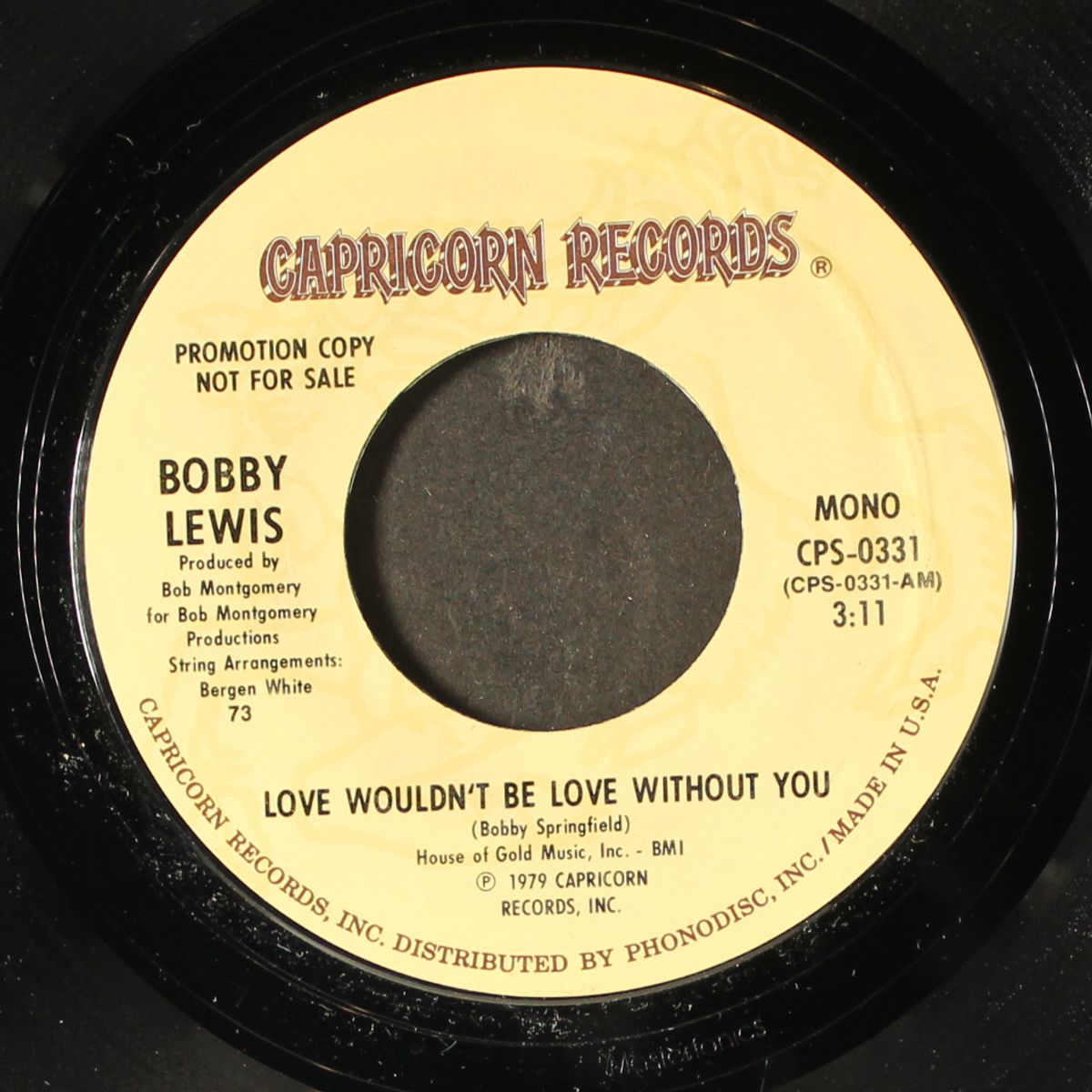 love wouldn't be love without you / mono by BOBBY LEWIS
