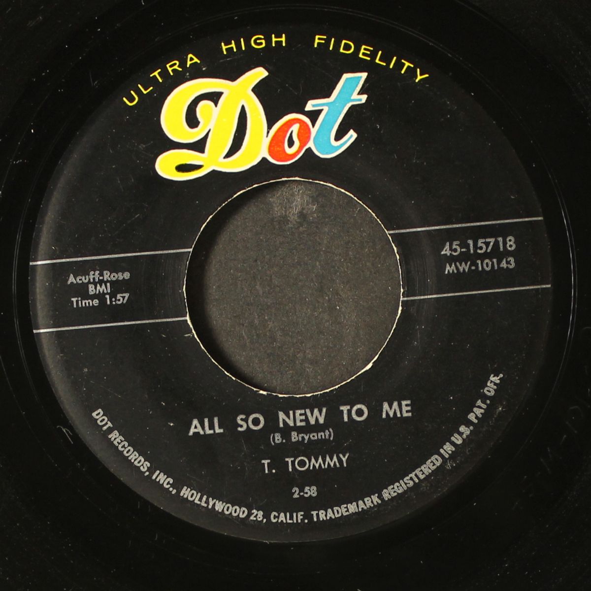 moon fever / all so new to me by T. TOMMY