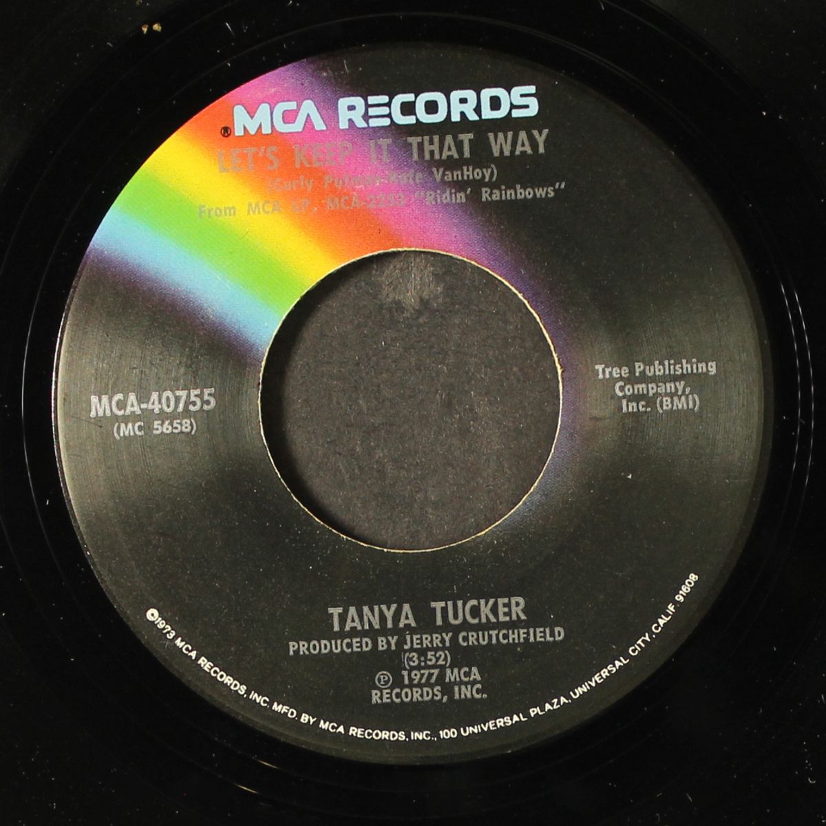 dancing the night away / let's keep it that way by TANYA TUCKER