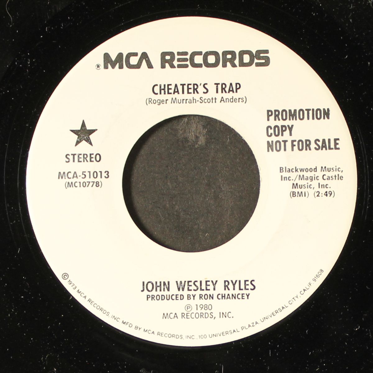 cheater's trap / same by JOHN WESLEY RYLES