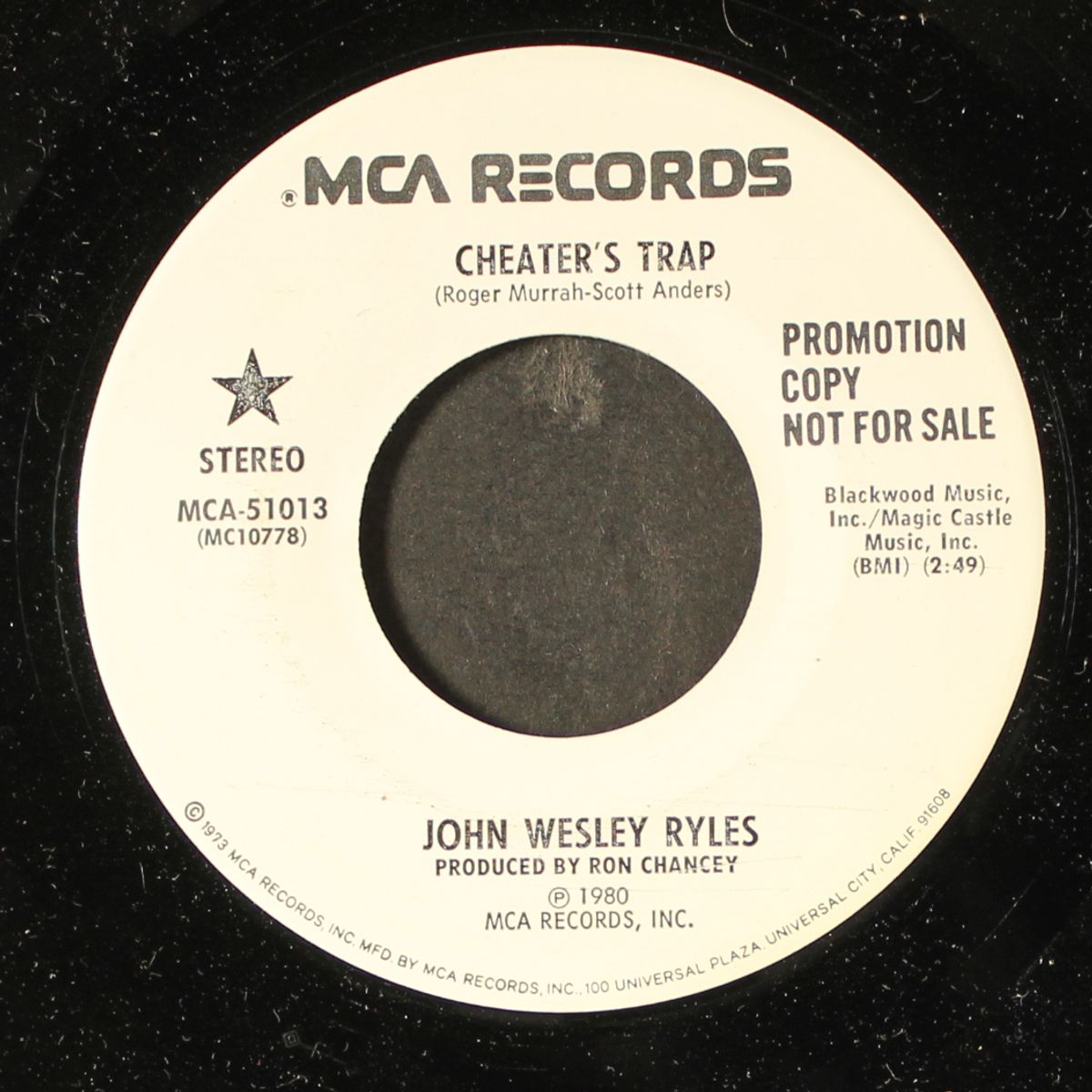 cheater's trap / same by JOHN WESLEY RYLES