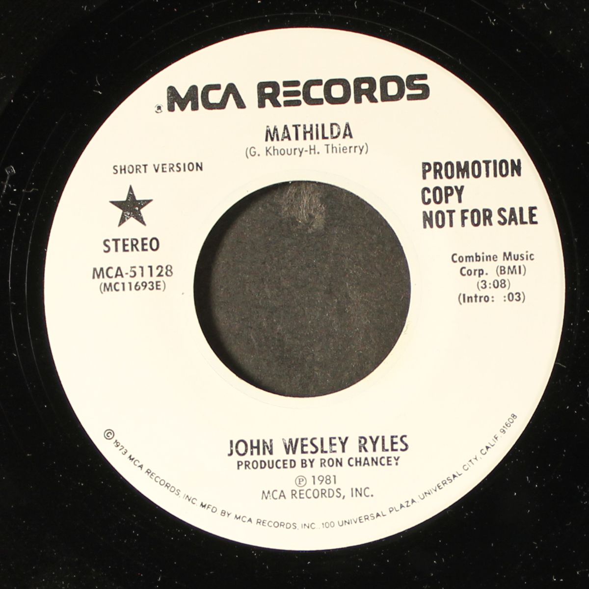 mathilda / short by JOHN WESLEY RYLES