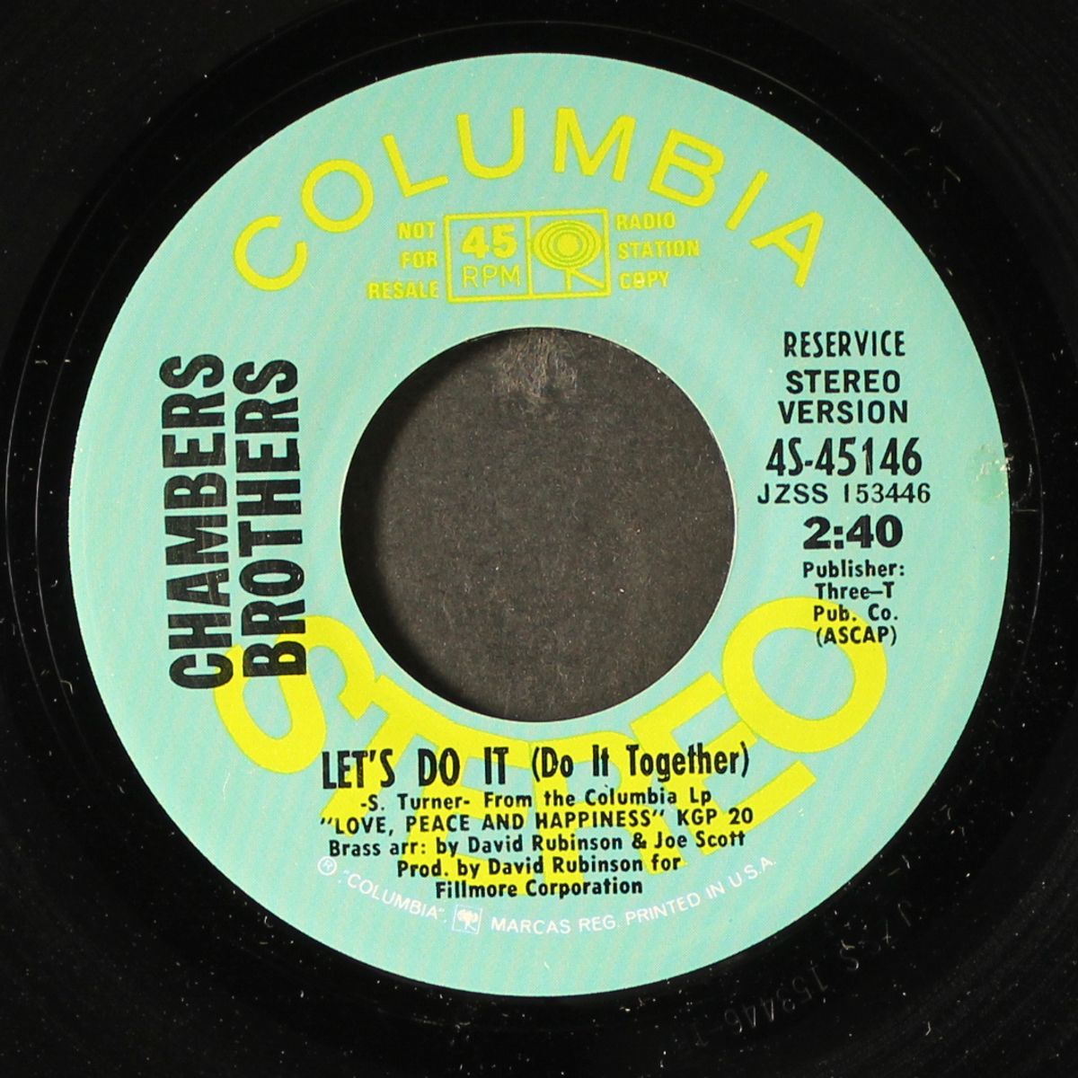 let's do it (do it together) / mono by CHAMBERS BROTHERS