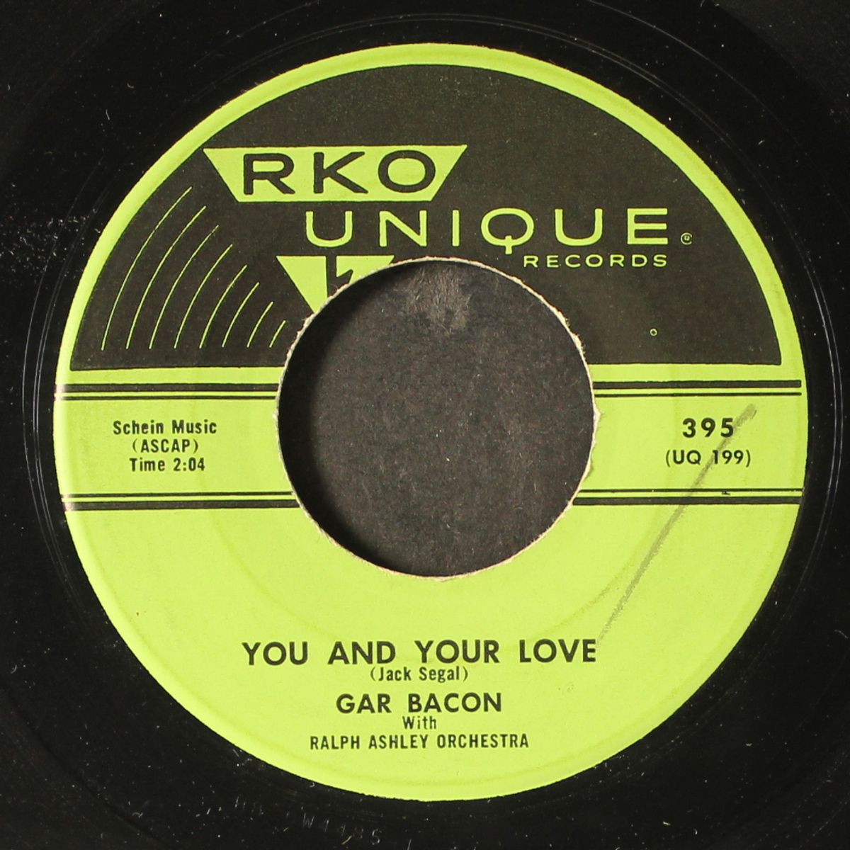 lonesome wail / you and your love by GAR BACON