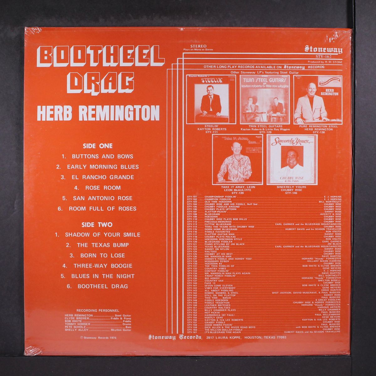 bootheel drag by HERB REMINGTON