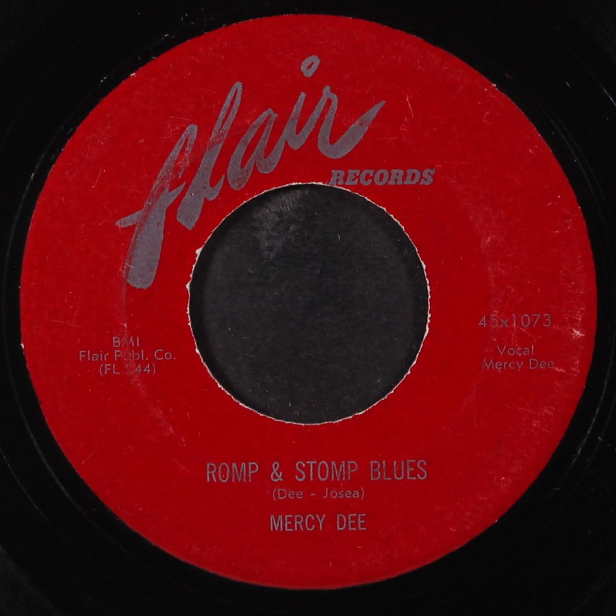 romp & stomp blues / oh, oh, please by MERCY DEE