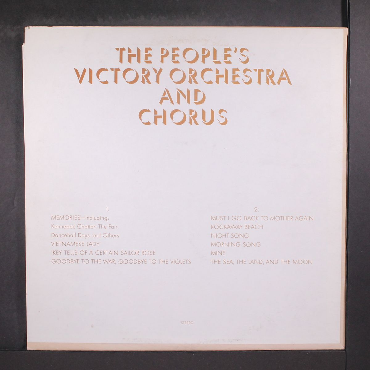 weltschmerzen by PEOPLE'S VICTORY ORCHESTRA & CHORUS
