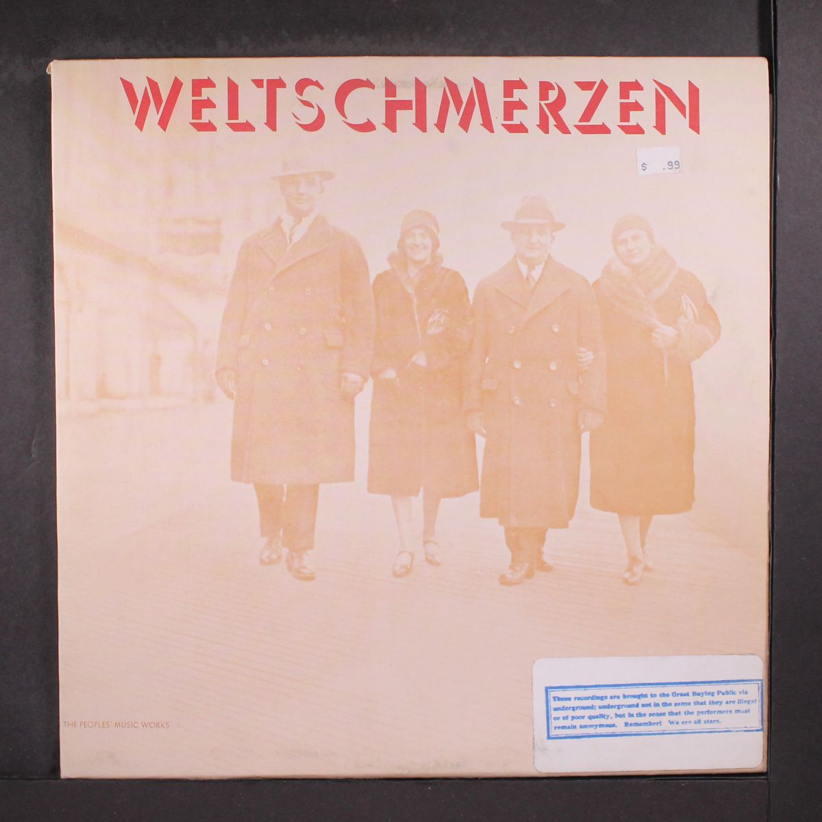 weltschmerzen by PEOPLE'S VICTORY ORCHESTRA & CHORUS