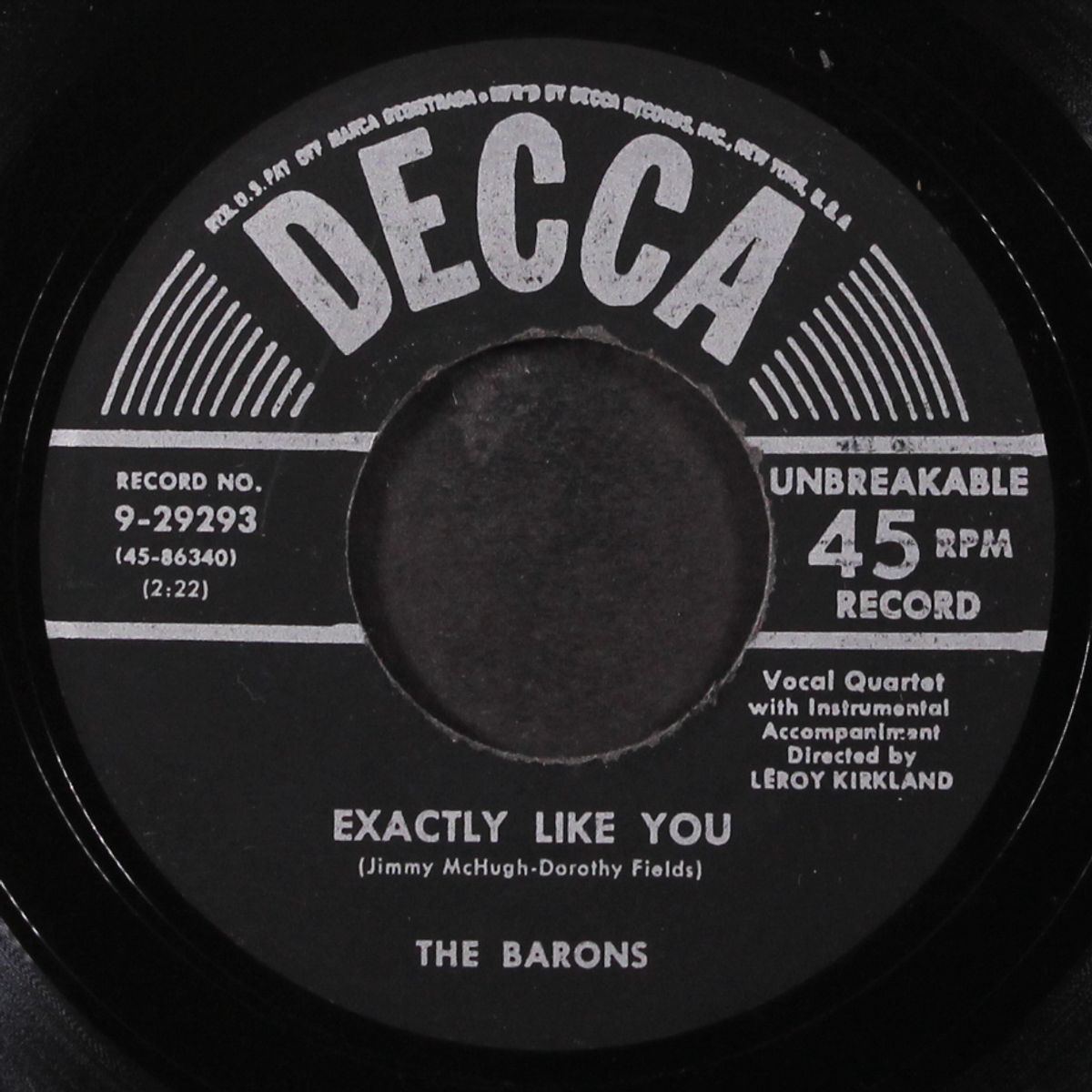 exactly like you / forget about me by BARONS