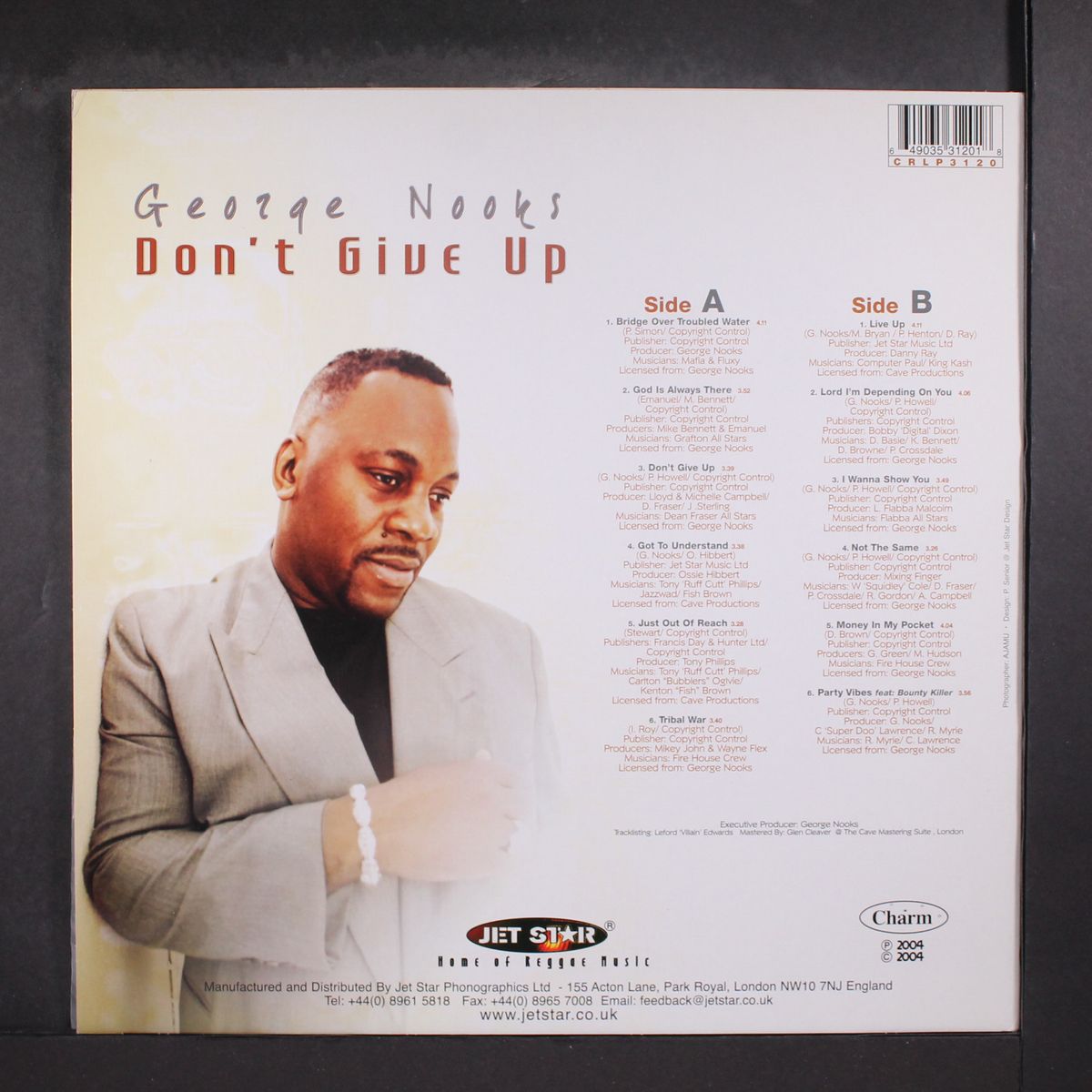 don't give up by GEORGE NOOKS