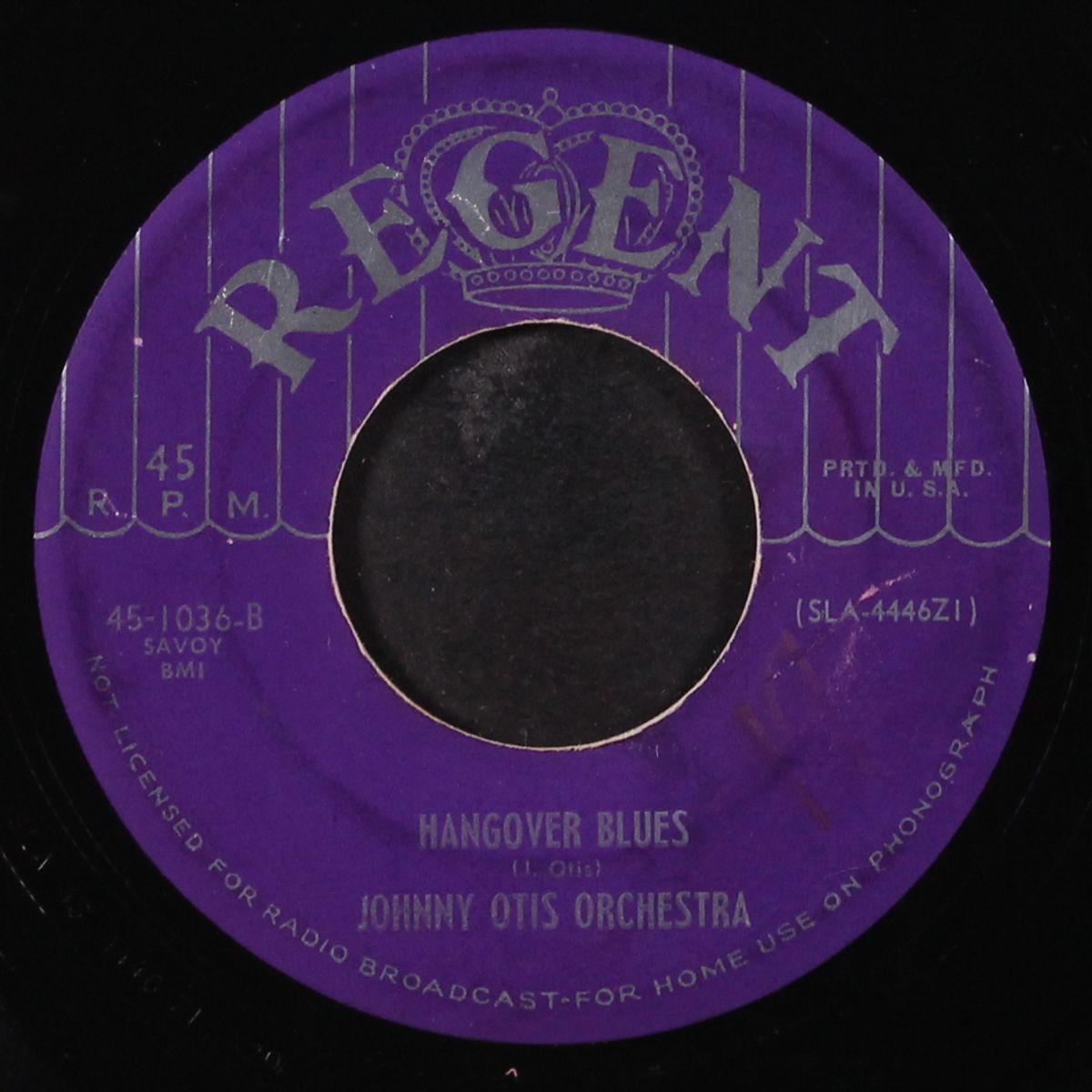 hangover blues / i dream by JOHNNY OTIS