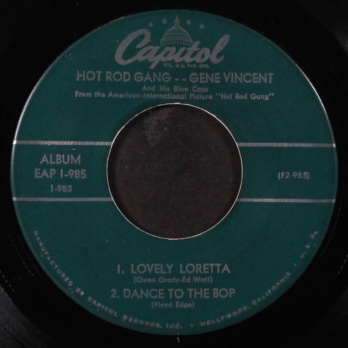 hot rod gang by GENE VINCENT