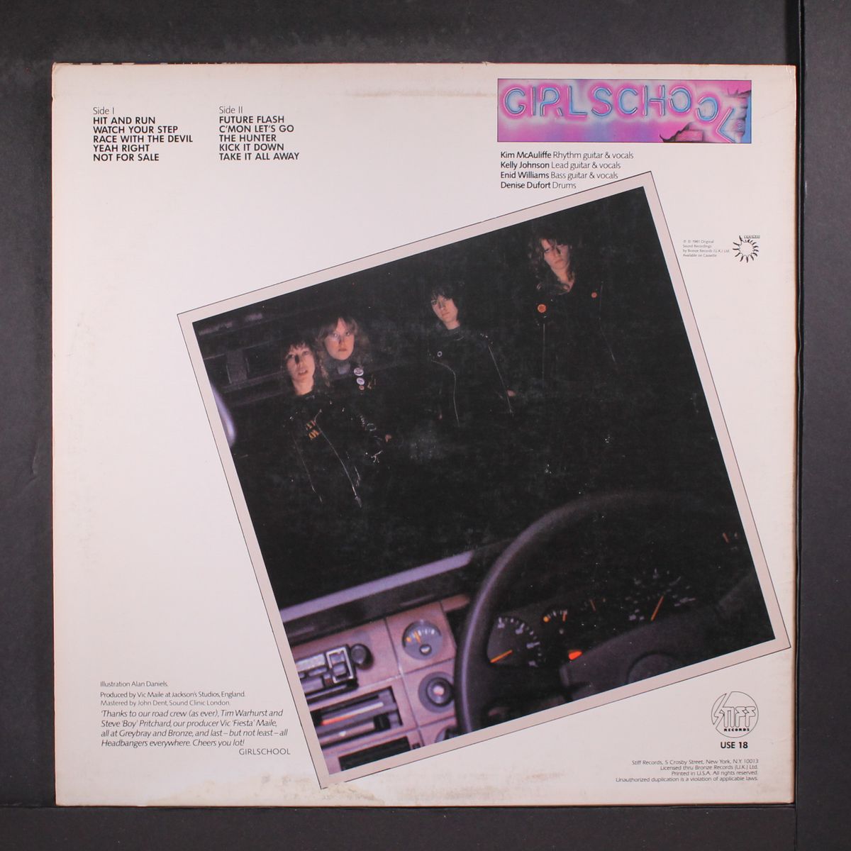 hit and run by GIRLSCHOOL