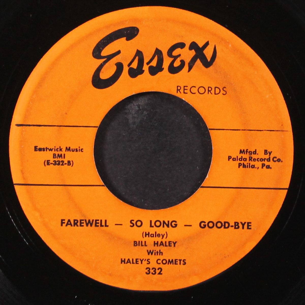 live it up! / farewell, so long, good-bye by BILL HALEY