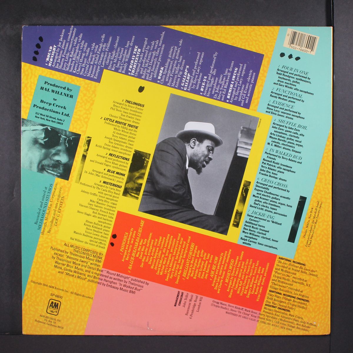that's the way i feel now - a tribute to thelonious monk by VARIOUS