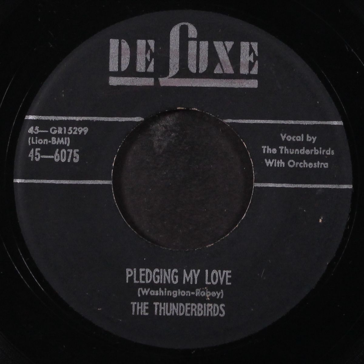 pledging my love / baby let's play house by THUNDERBIRDS