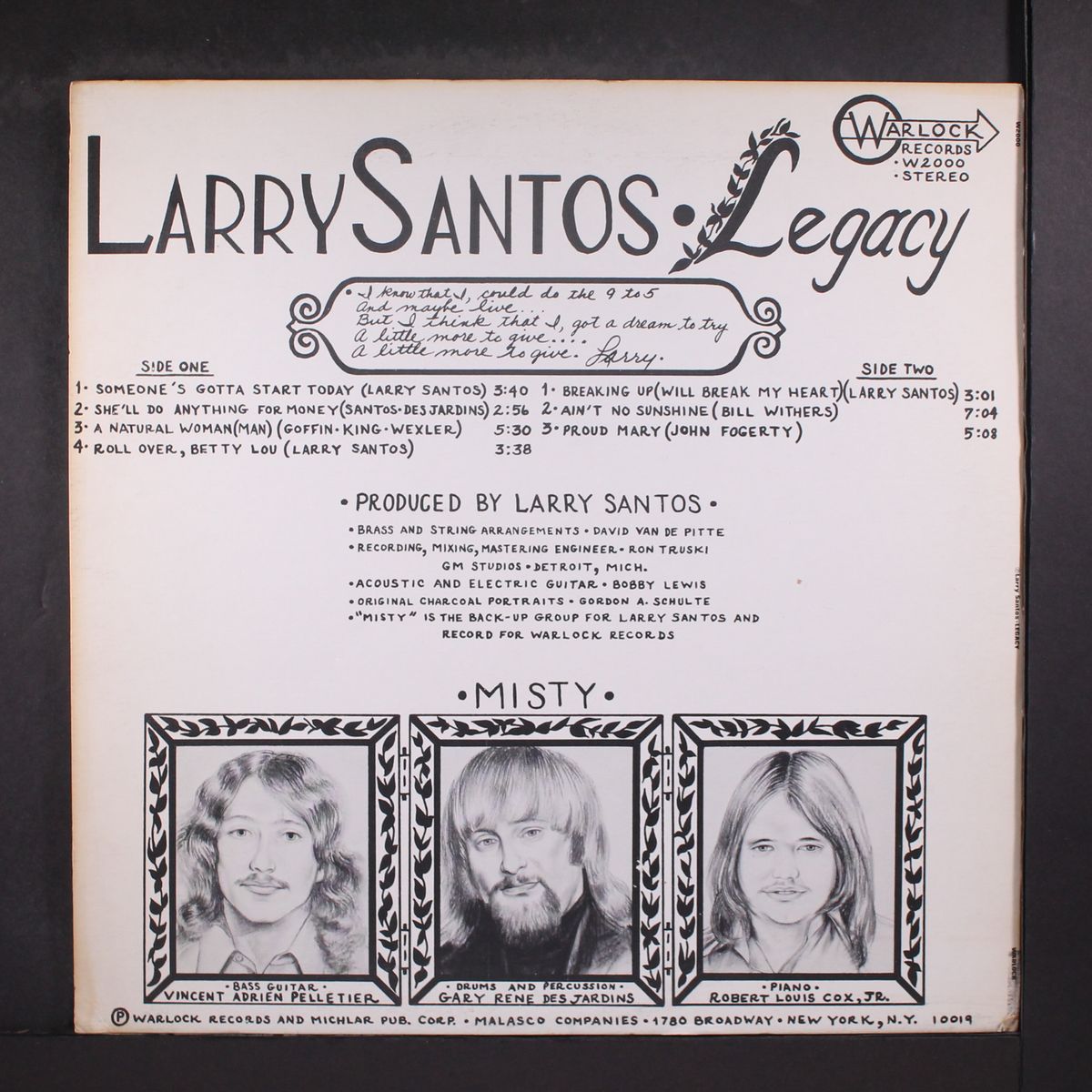 legacy by LARRY SANTOS