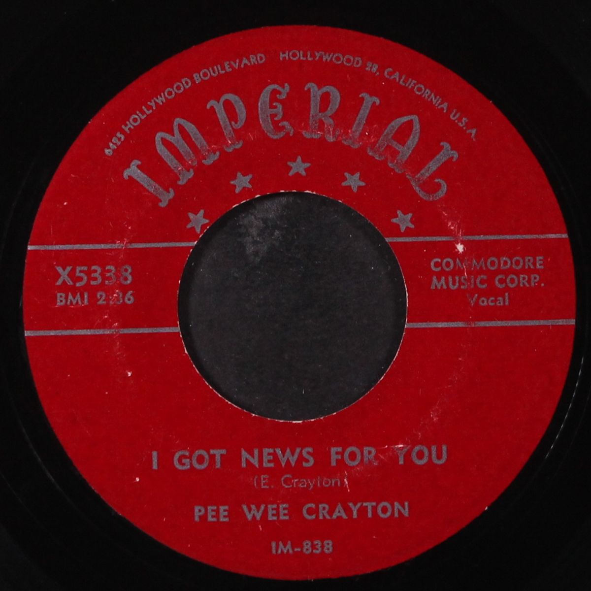 i got news for you / my idea about you by PEE WEE CRAYTON