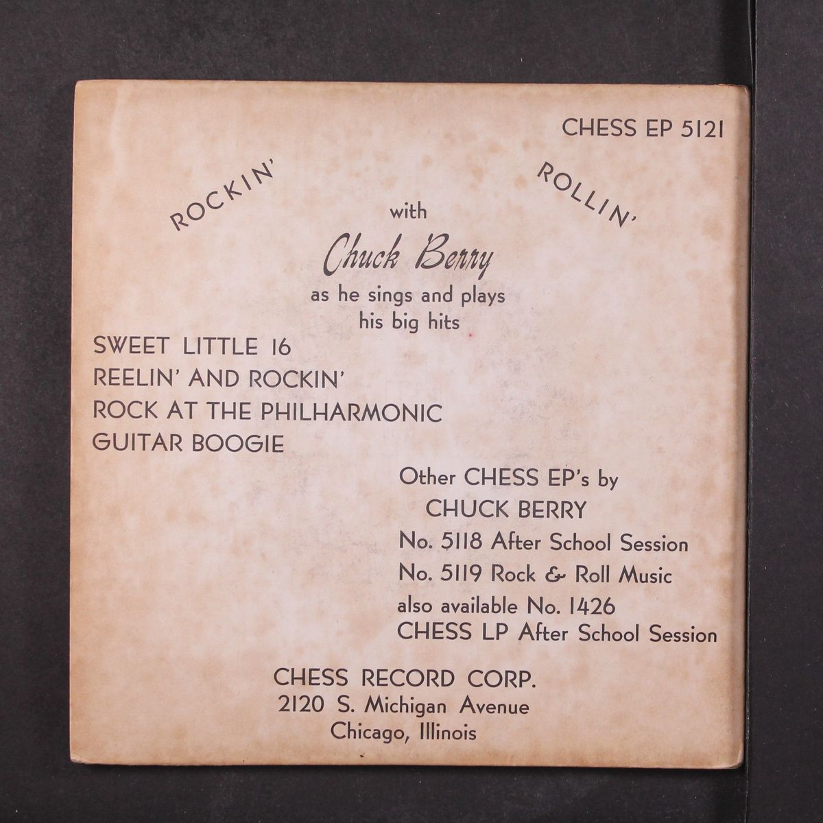 sweet little sixteen by CHUCK BERRY