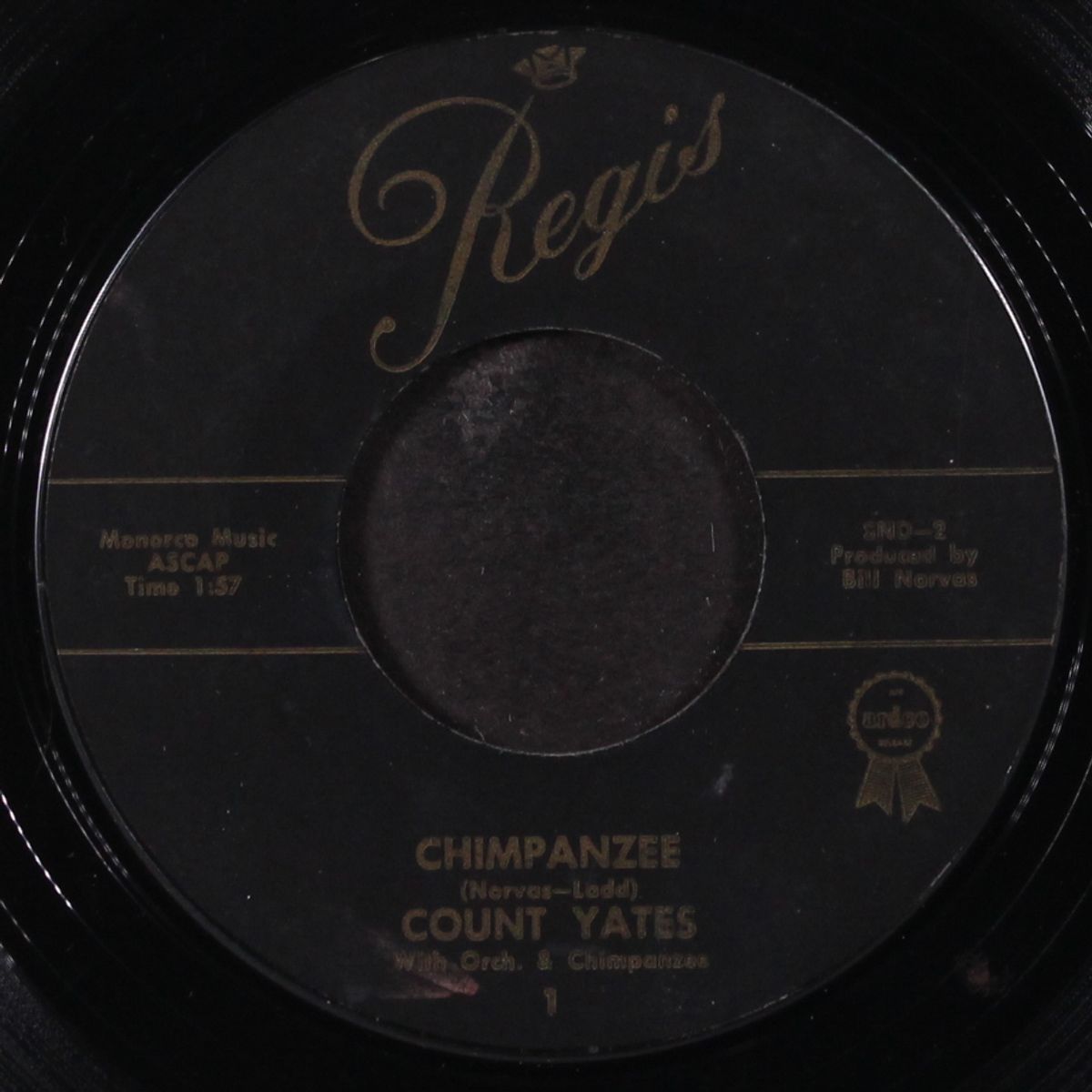 chimpanzee / the golden key by COUNT YATES