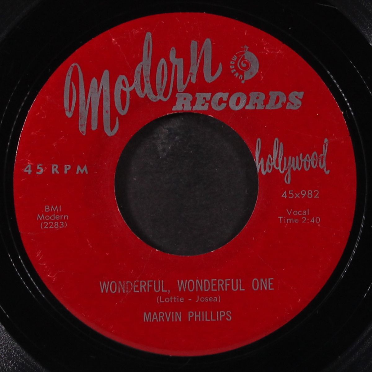yes i do / wonderful, wonderful one by MARVIN PHILLIPS