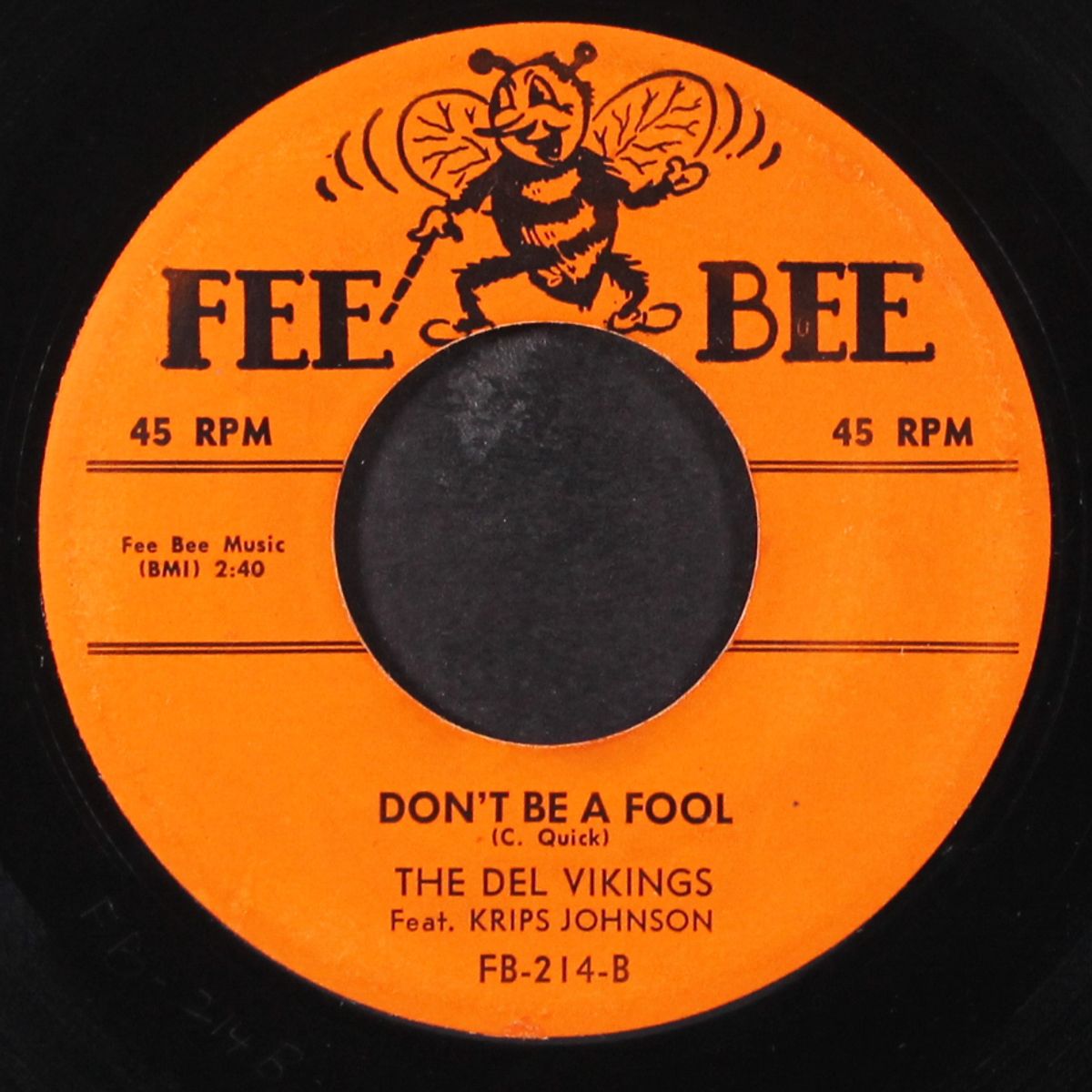 whispering bells / don't be a fool by DEL VIKINGS