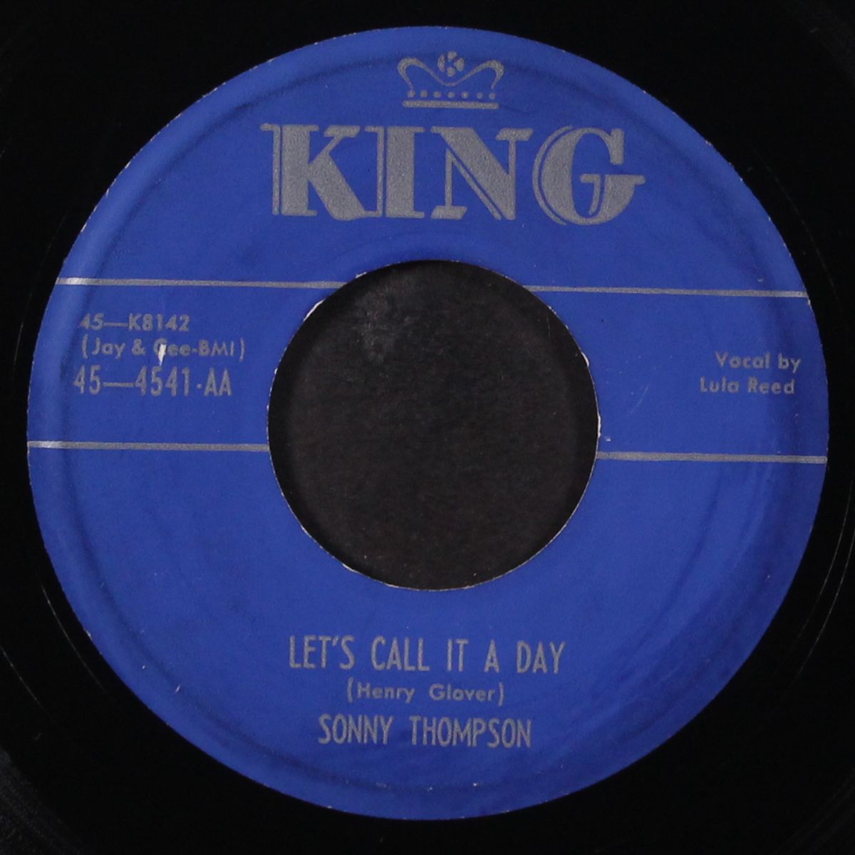let's call it a day / blues mambo by SONNY THOMPSON & LULU REED