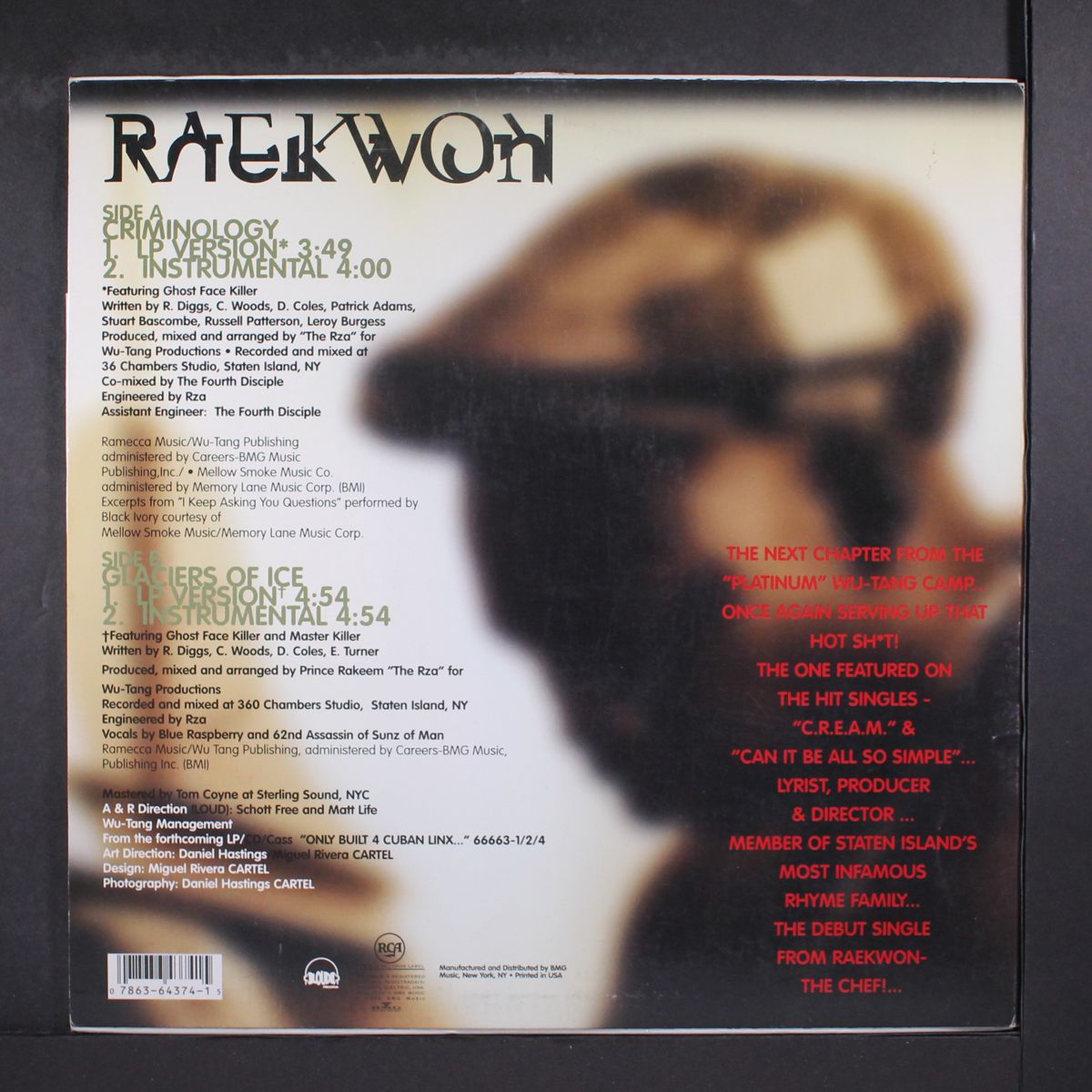 criminology / glaciers of ice by RAEKWON