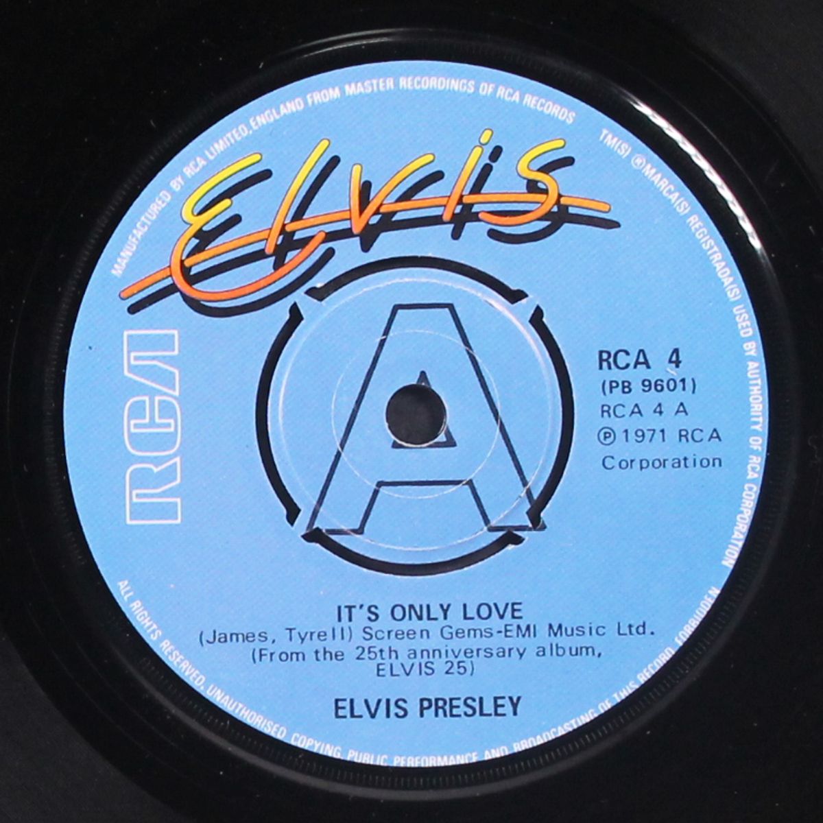 it's only love by ELVIS PRESLEY