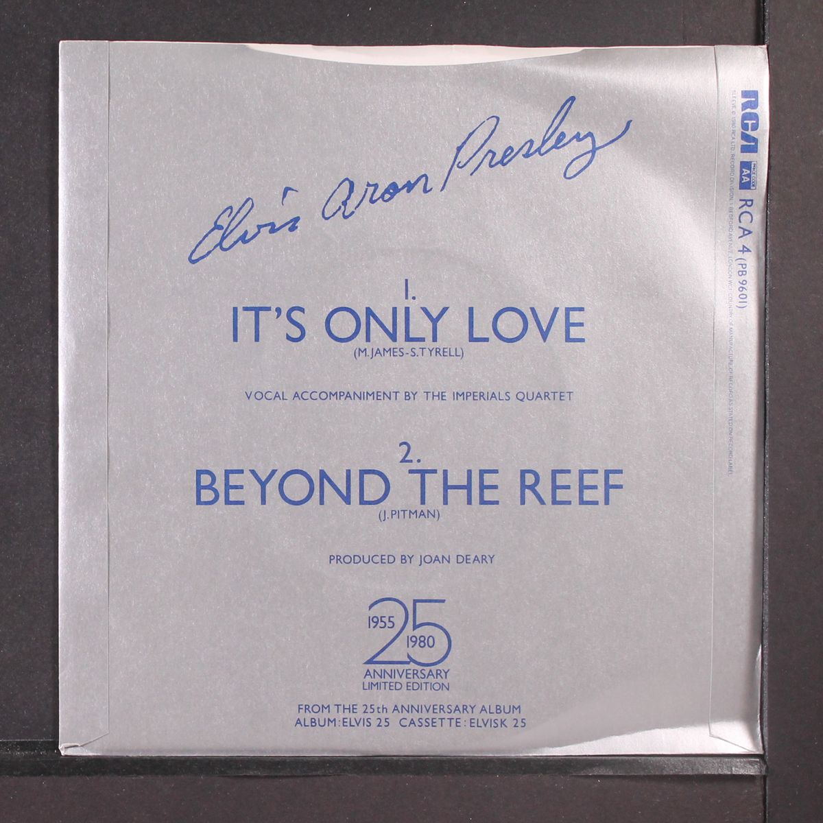 it's only love by ELVIS PRESLEY