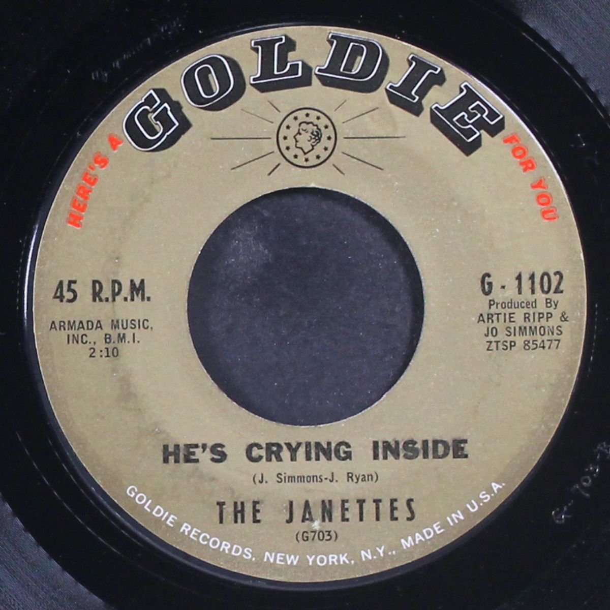 he's crying inside / we belong to each other by JANETTES