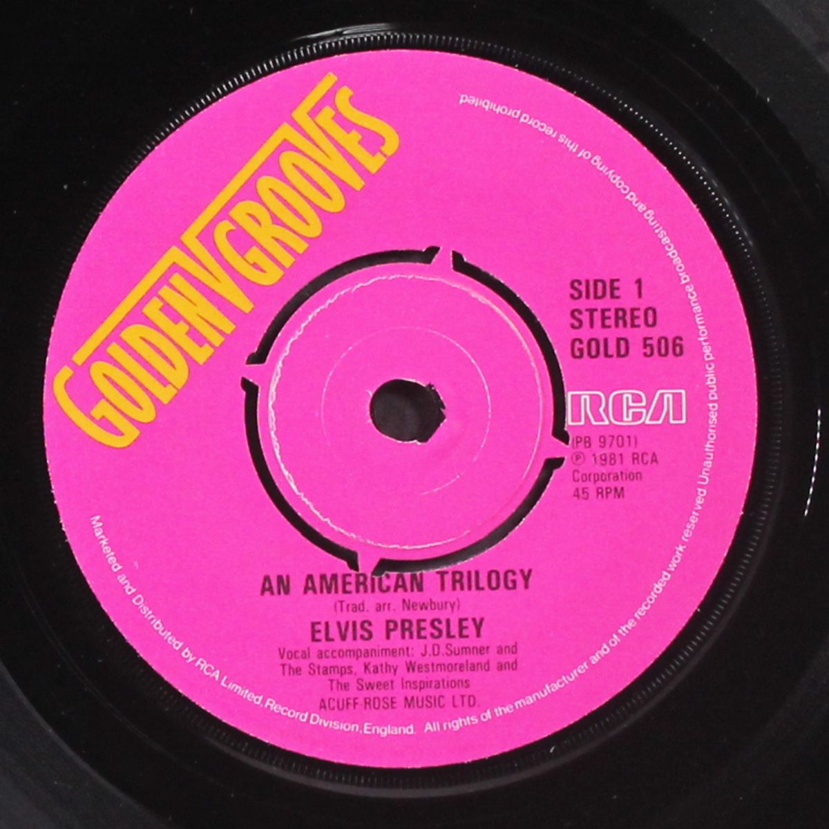 an american trilogy by ELVIS PRESLEY