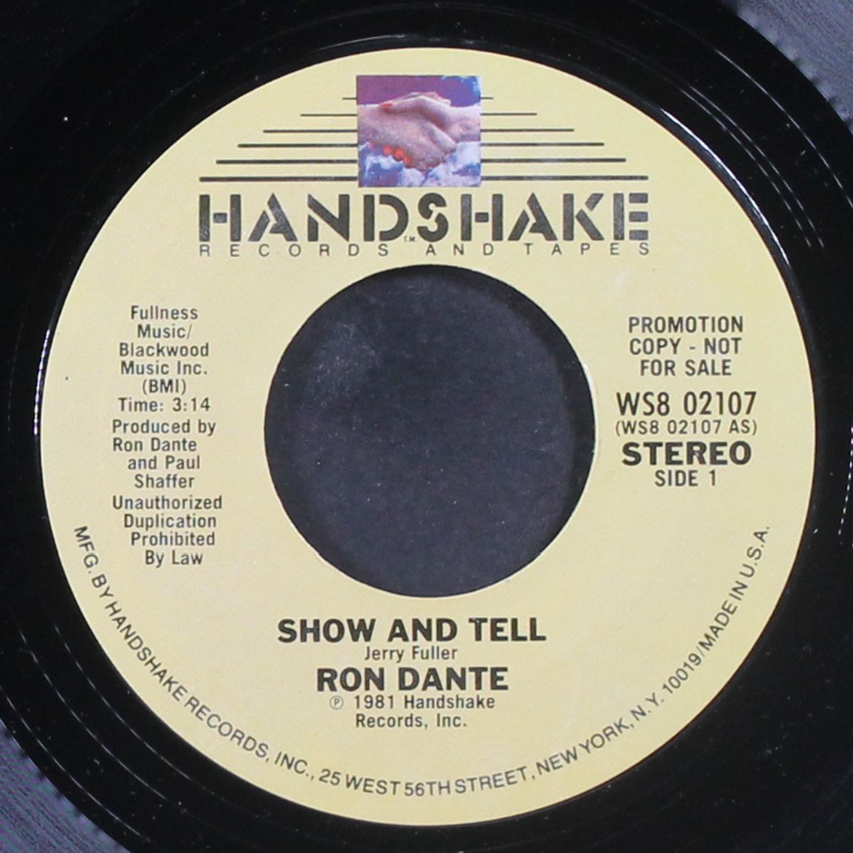 show and tell / same by RON DANTE