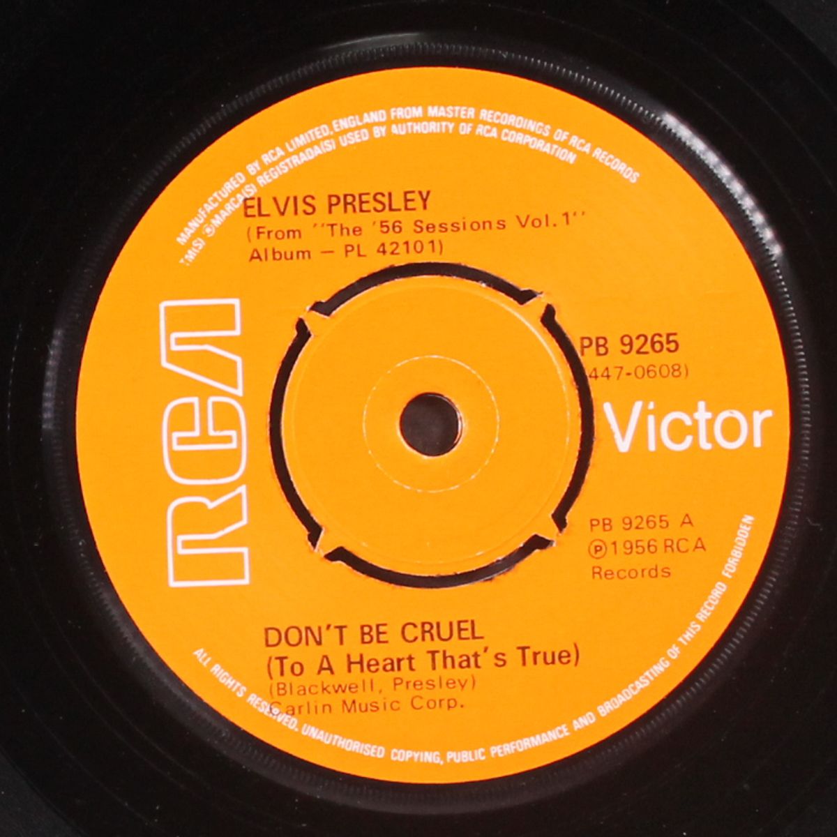 don't be cruel / hound dog by ELVIS PRESLEY