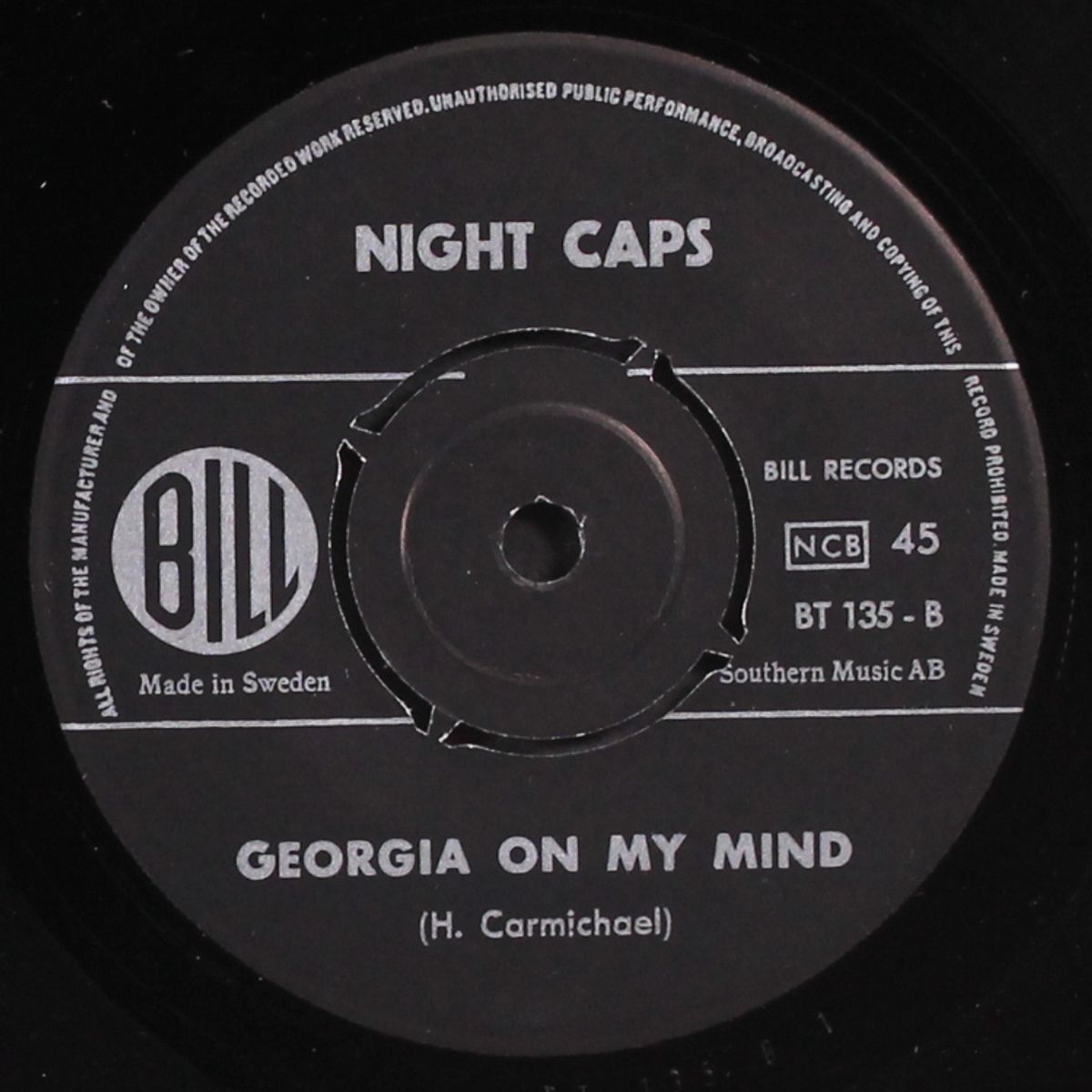 life is hard / georgia on my mind by NIGHT CAPS