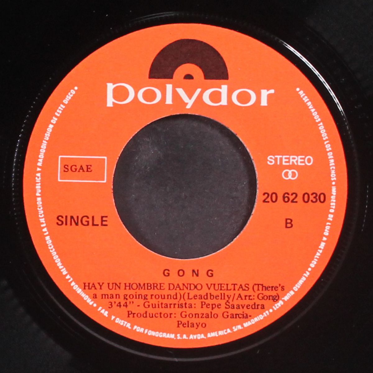a leadbelly / hay un hombre dando vueltas by GONG