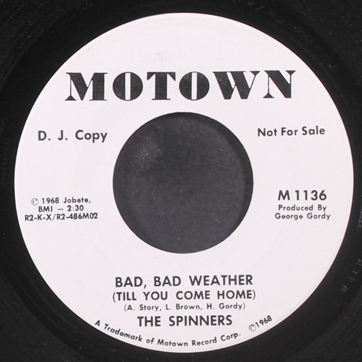 bad, bad weather / same by SPINNERS