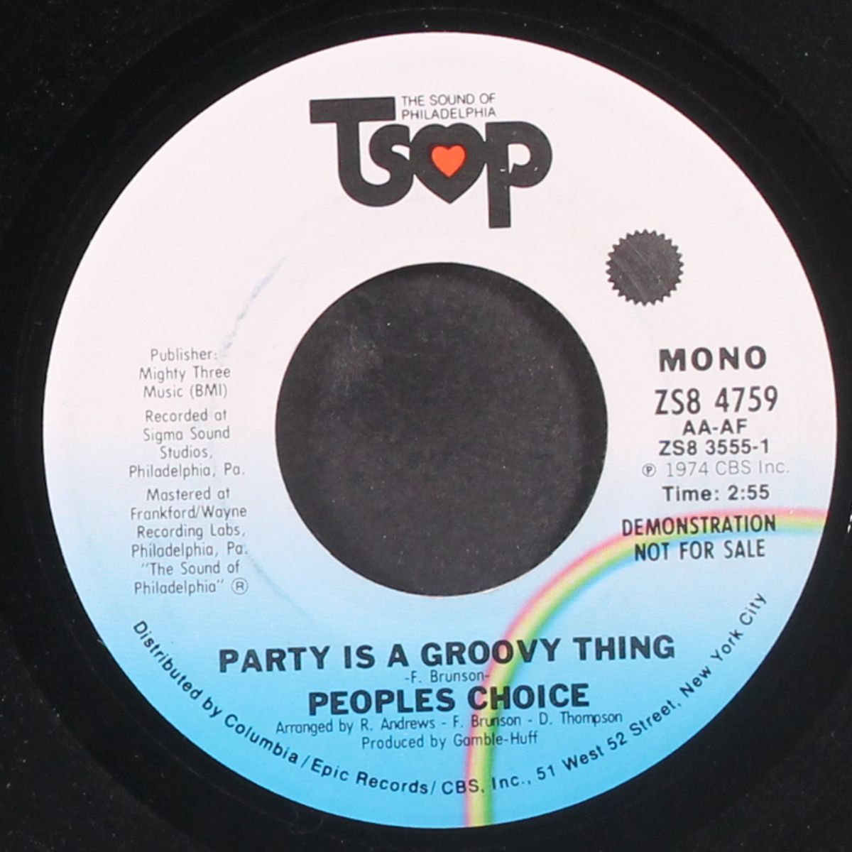 party is a groovy thing / mono by PEOPLE'S CHOICE