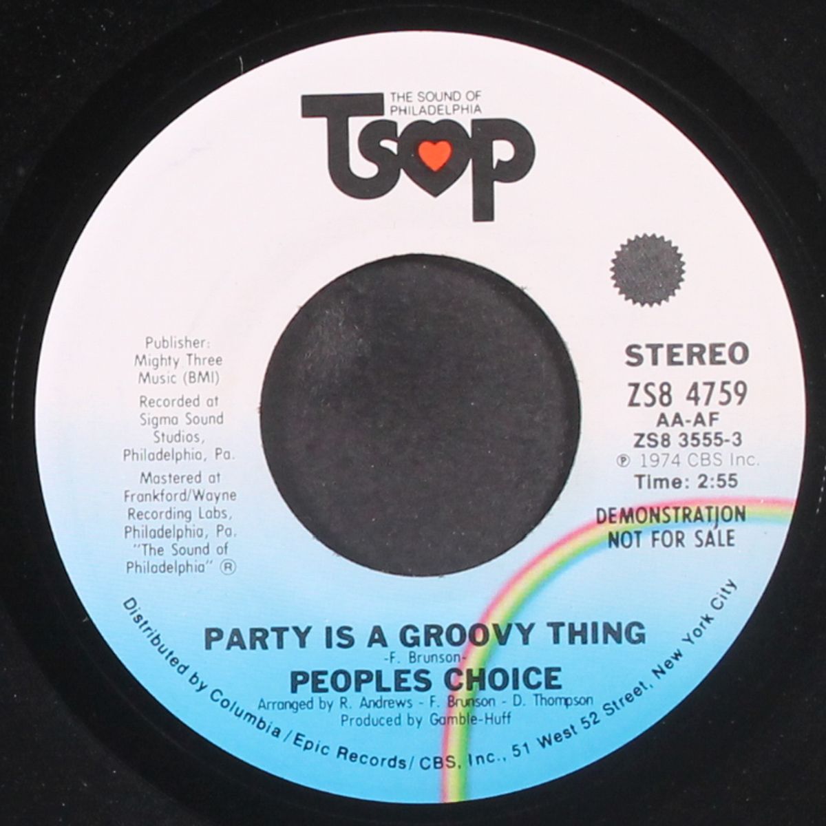 party is a groovy thing / mono by PEOPLE'S CHOICE
