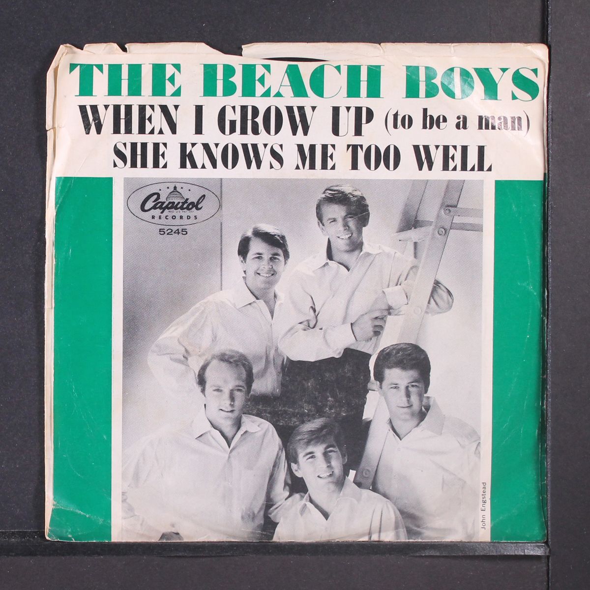 when i grow up to be a man / she knows me too well by BEACH BOYS